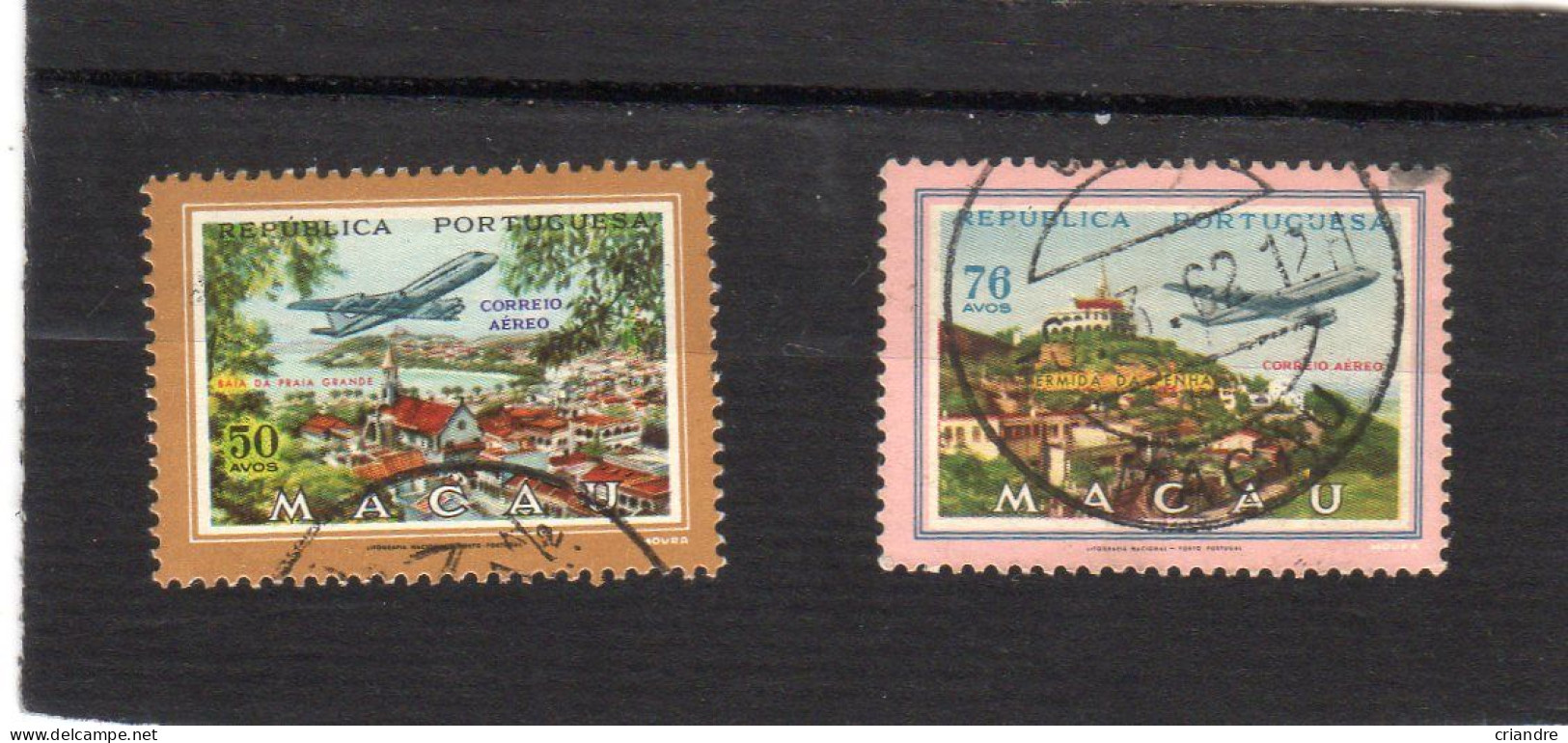 MACAO:  Année 1960  Lot De 2 Valeurs N°18/19 Oblitérés - Usati