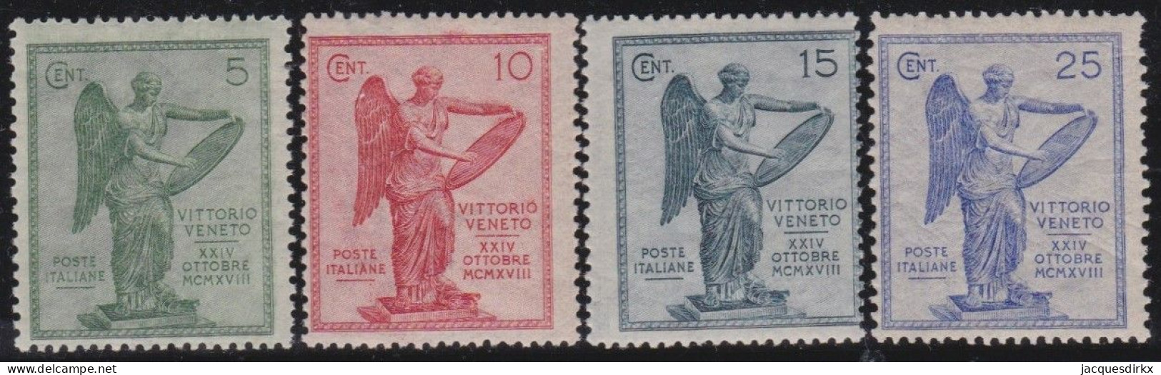 Italy   .  Y&T   .     113/116      .    *  VLH       .  Mint Very Light Hinged - Ungebraucht