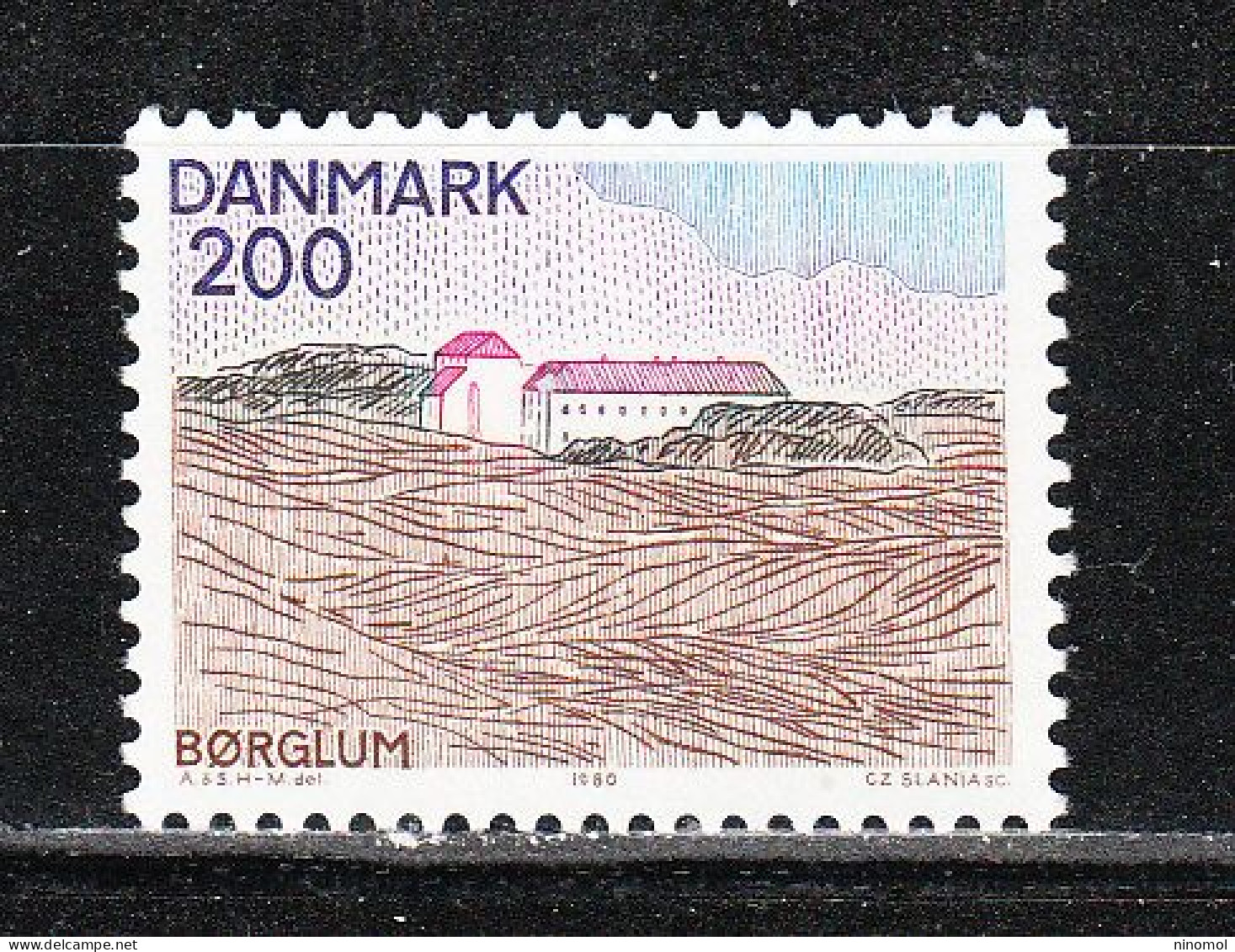 Danimarca   - 1980. Monasterodi Borglund. MNH - Abbeys & Monasteries