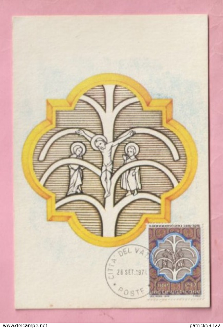 CARTE MAXIMUM - POSTE VATICANE 1974 - VATICAN - VATICANO N° 31  -  EXCELLENT ETAT - Altri & Non Classificati