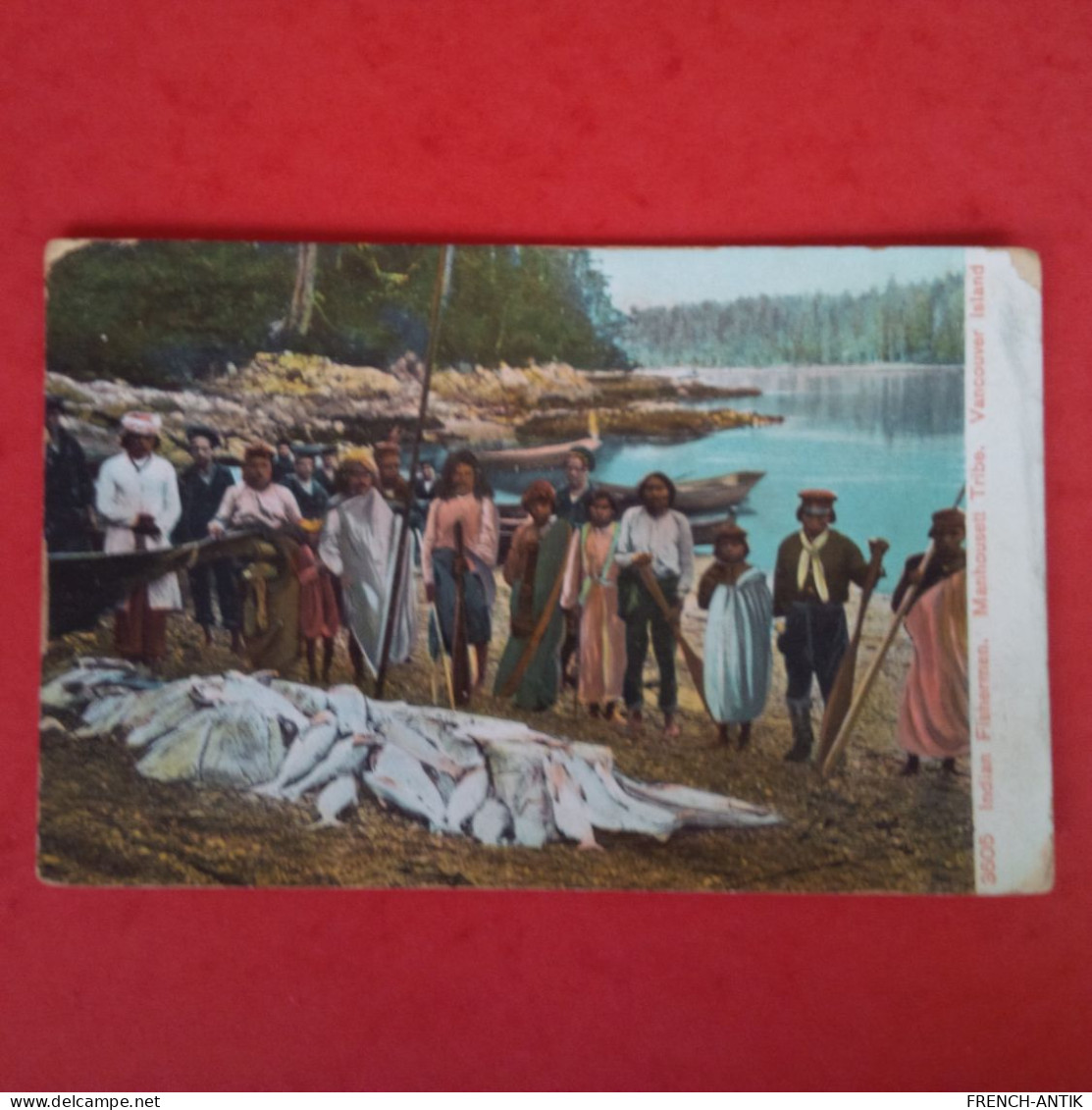 INDIAN FISHERMEN MANHOUSETT TRIBE VANCOUVER ISLAND - Non Classés