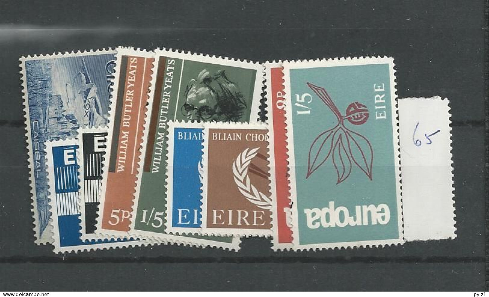 1965 MNH Ireland Year Complete According To Michel Postfris** - Annate Complete