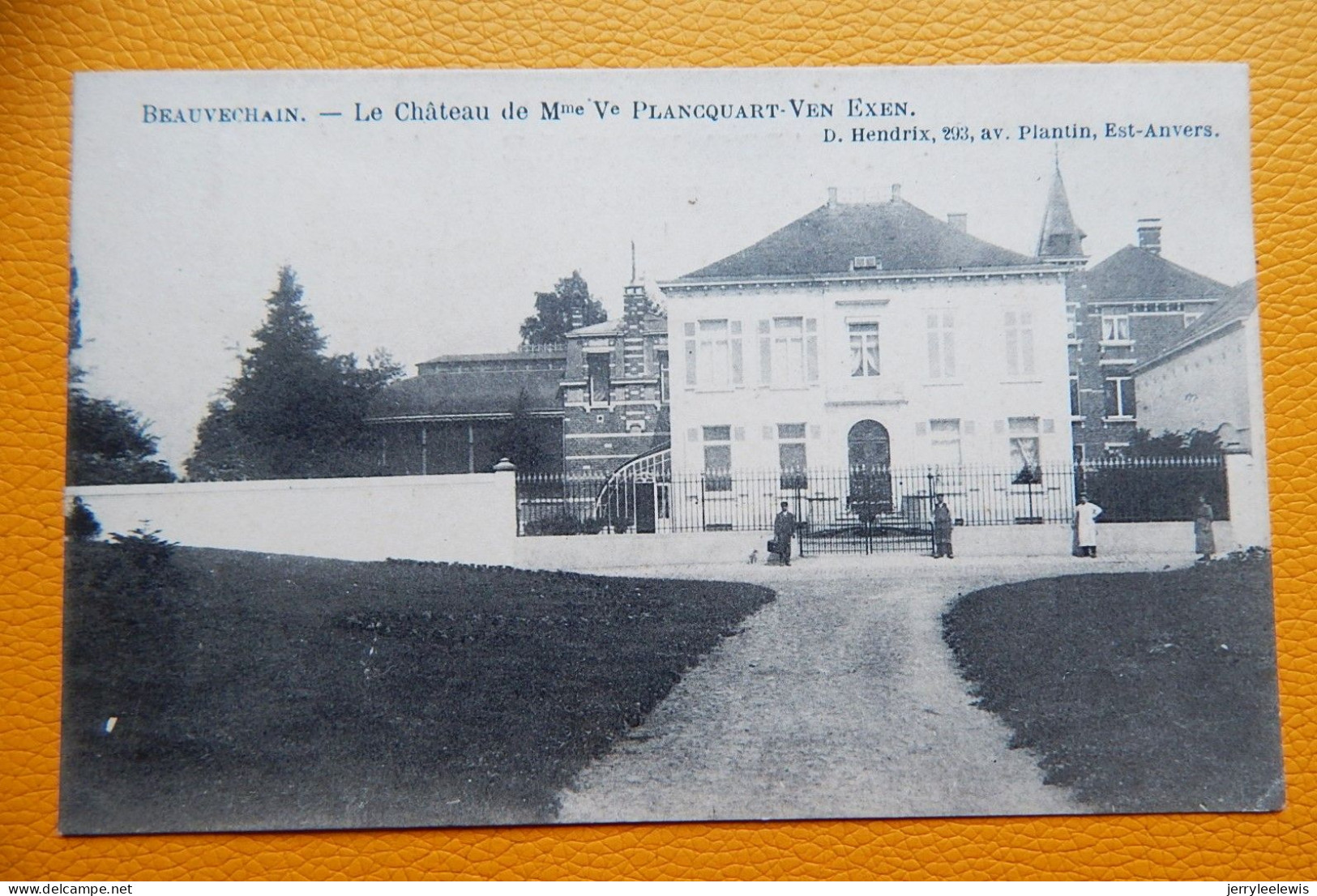 BEAUVECHAIN  -  Le Château De Me Ve PLANCQUART Ven EXEN - Bevekom