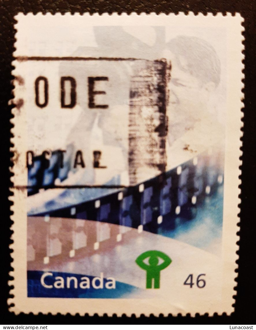 Canada 1999  USED Sc 1821c    46c  Millennium, National Film Board - Oblitérés