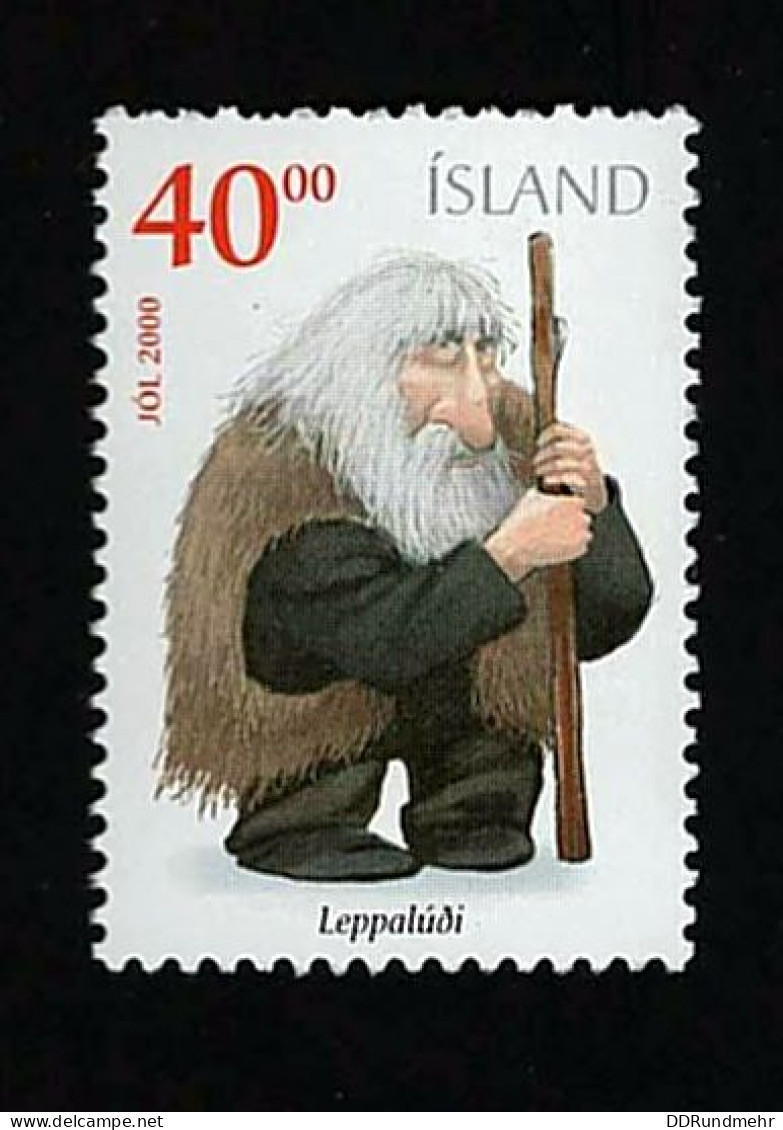 2000 Troll  Michel IS 967C Stamp Number IS 924 Yvert Et Tellier IS 904a Stanley Gibbons IS 979a Xx MNH - Nuovi