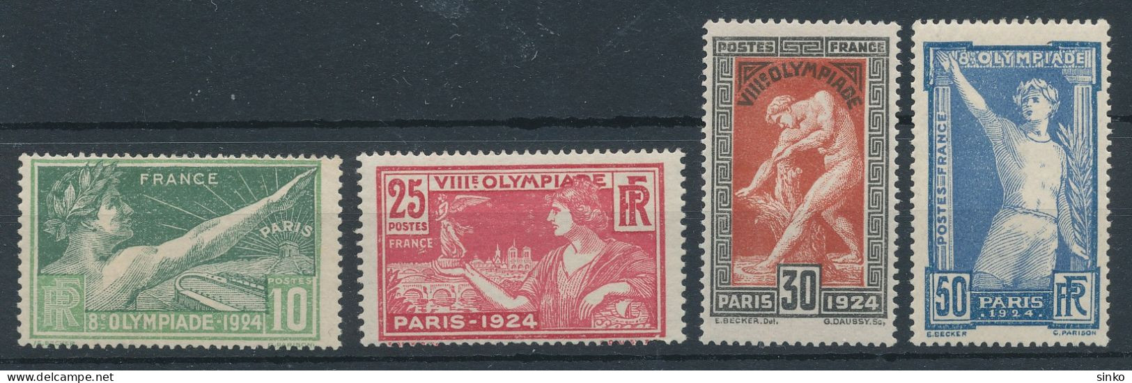 1924. France - Olympic Games - Ete 1924: Paris