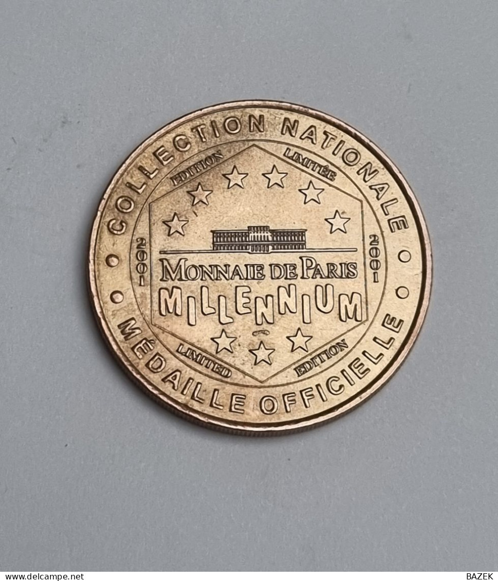 Médaille Millenium 2001 Versailles Monnaie De Paris - 2001