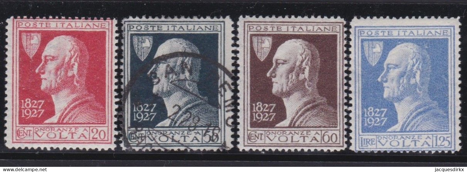 Italy   .  Y&T   .     196/199      .    *  VLH (197: O )      .  Mint Very Light Hinged - Neufs