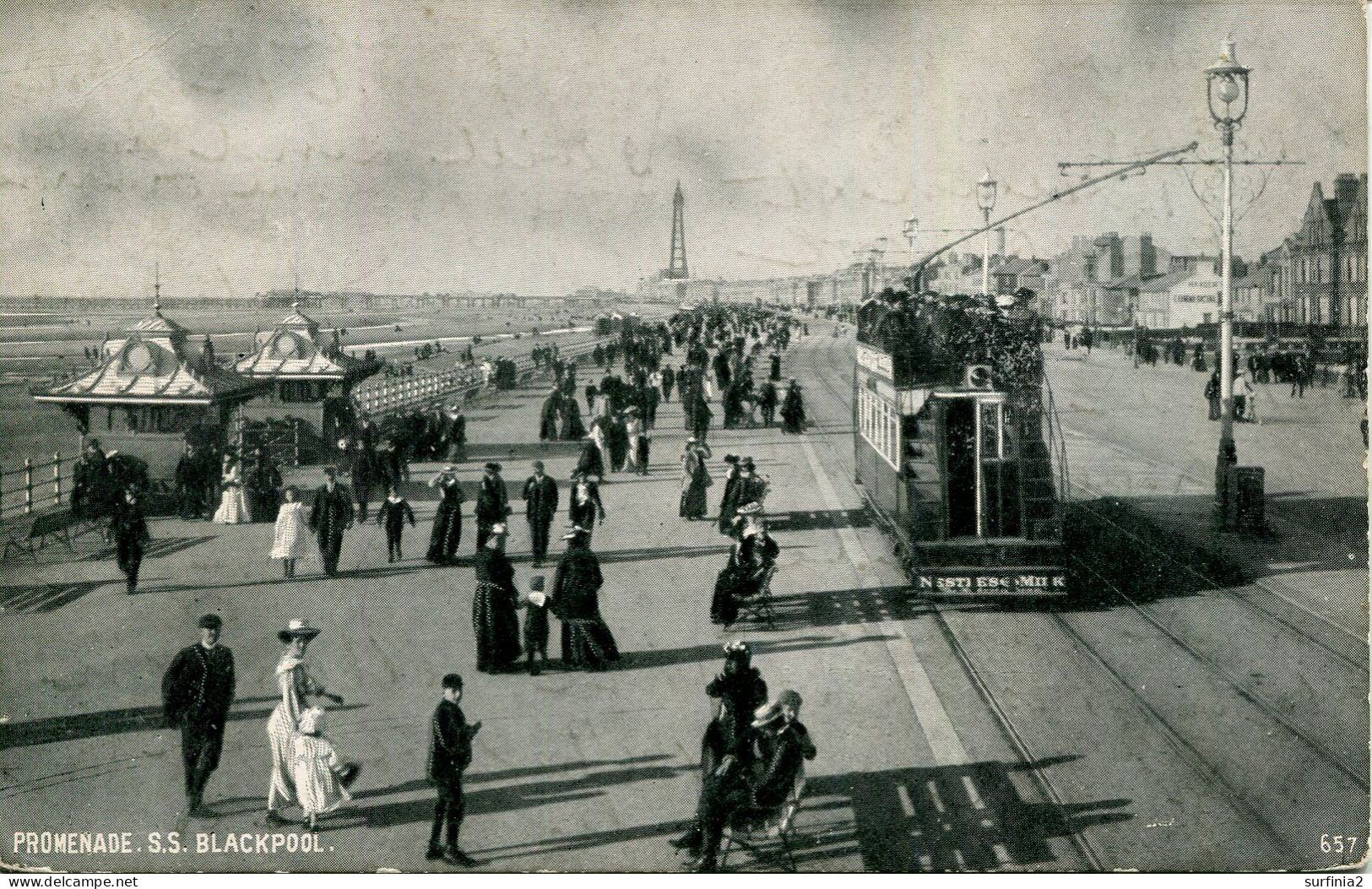 LANCS - BLACKPOOL - PROMENADE SOUTH SHORE - Blackpool