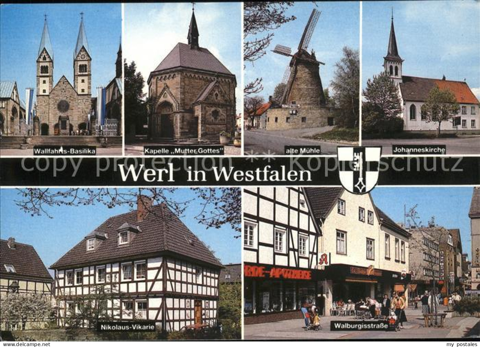 41558161 Werl Westfalen Alte Muehle Nikolaus-Vikarie Walburgisstrasse  Blumentha - Werl