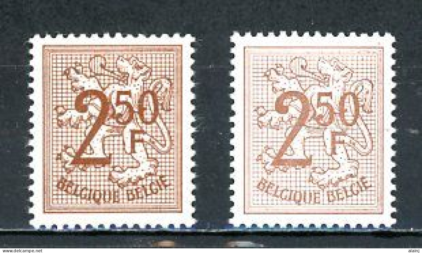 BE   1544 - 1544P5   XX   ---   Les Deux Papiers  --  Impeccable... - 1951-1975 Heraldieke Leeuw