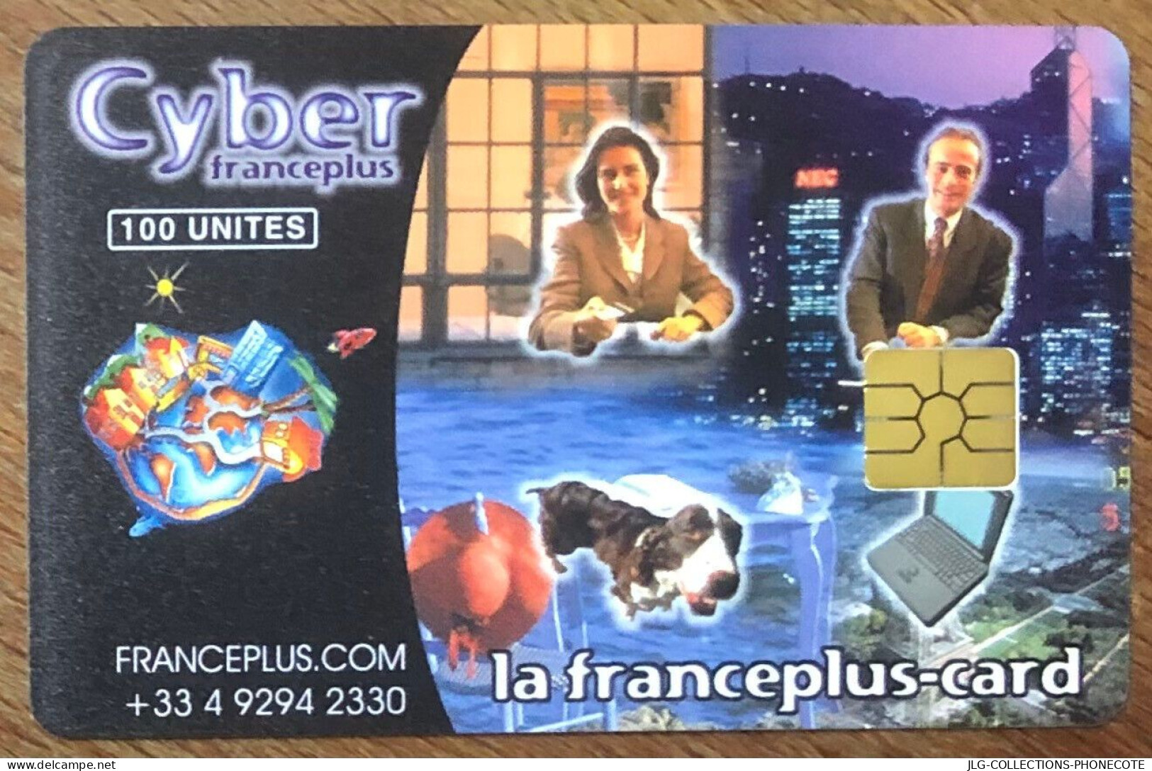 CARTE INTERNET CYBER FRANCE PLUS 100U TELEFONKARTE SCHEDA PHONECARD TARJETA PREPAID PREPAYÉE - Other & Unclassified