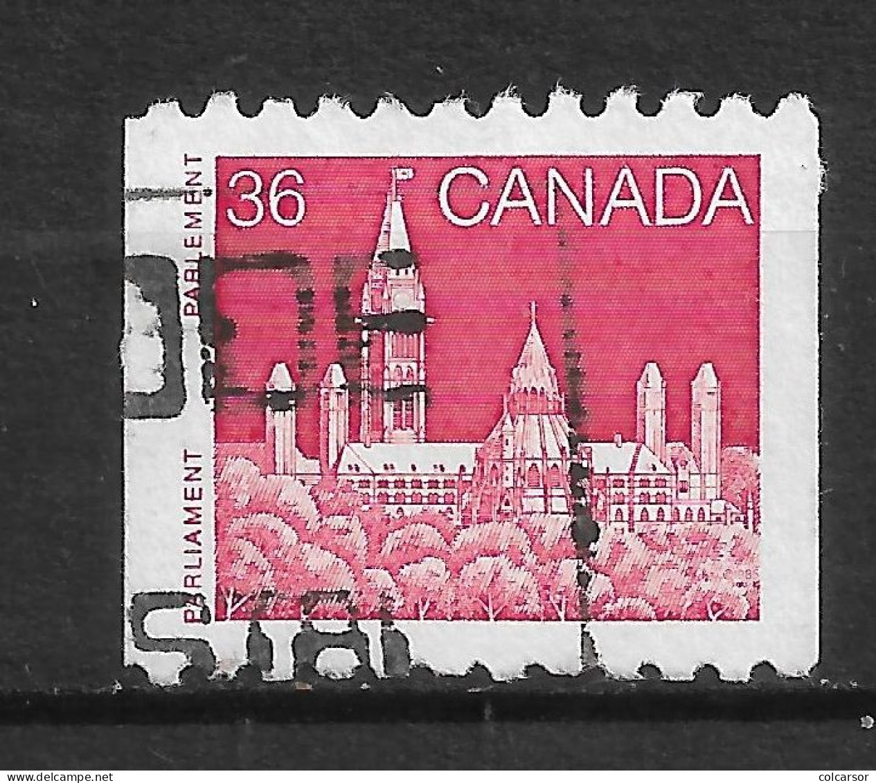 CANADA  N°  992  " PARLEMENT " - Usati