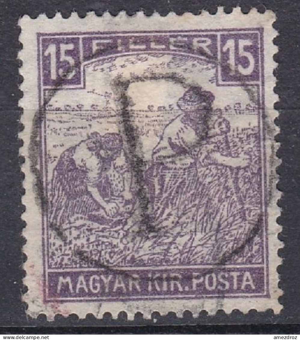 Hongrie 1919 Timbre Taxe De Nécessité Surcharge P * (K6) - Postage Due