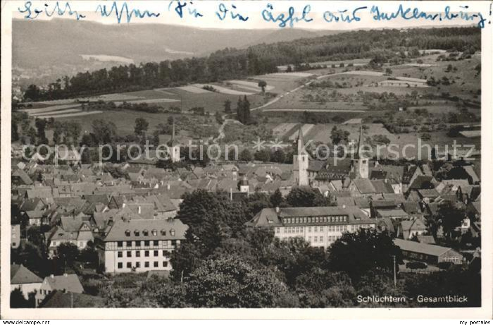 41557560 Schluechtern Panorama Schluechtern - Schluechtern