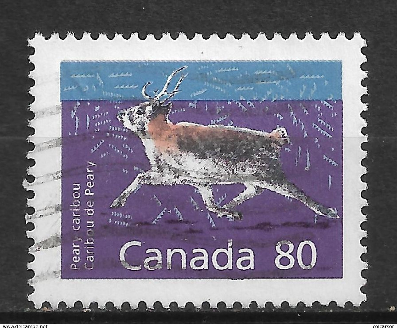 "CANADA  N° 1172 " CARIBOU " - Used Stamps