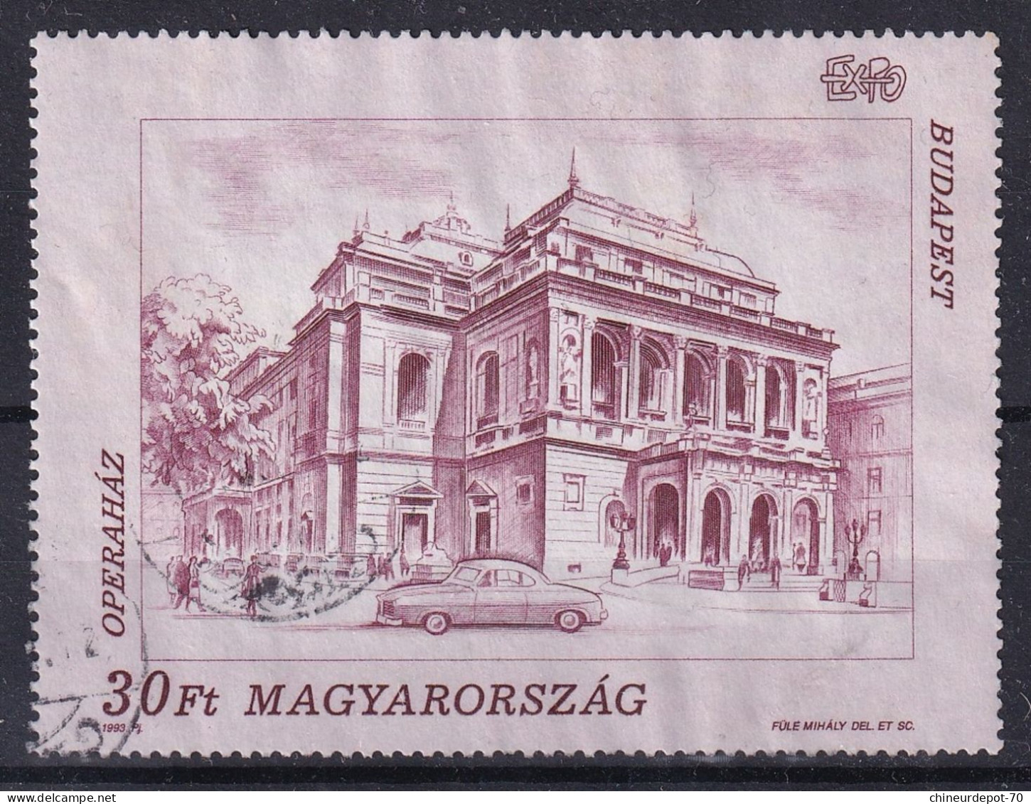 Hongrie Hungary Ungarn Opera House 1993 - Usado