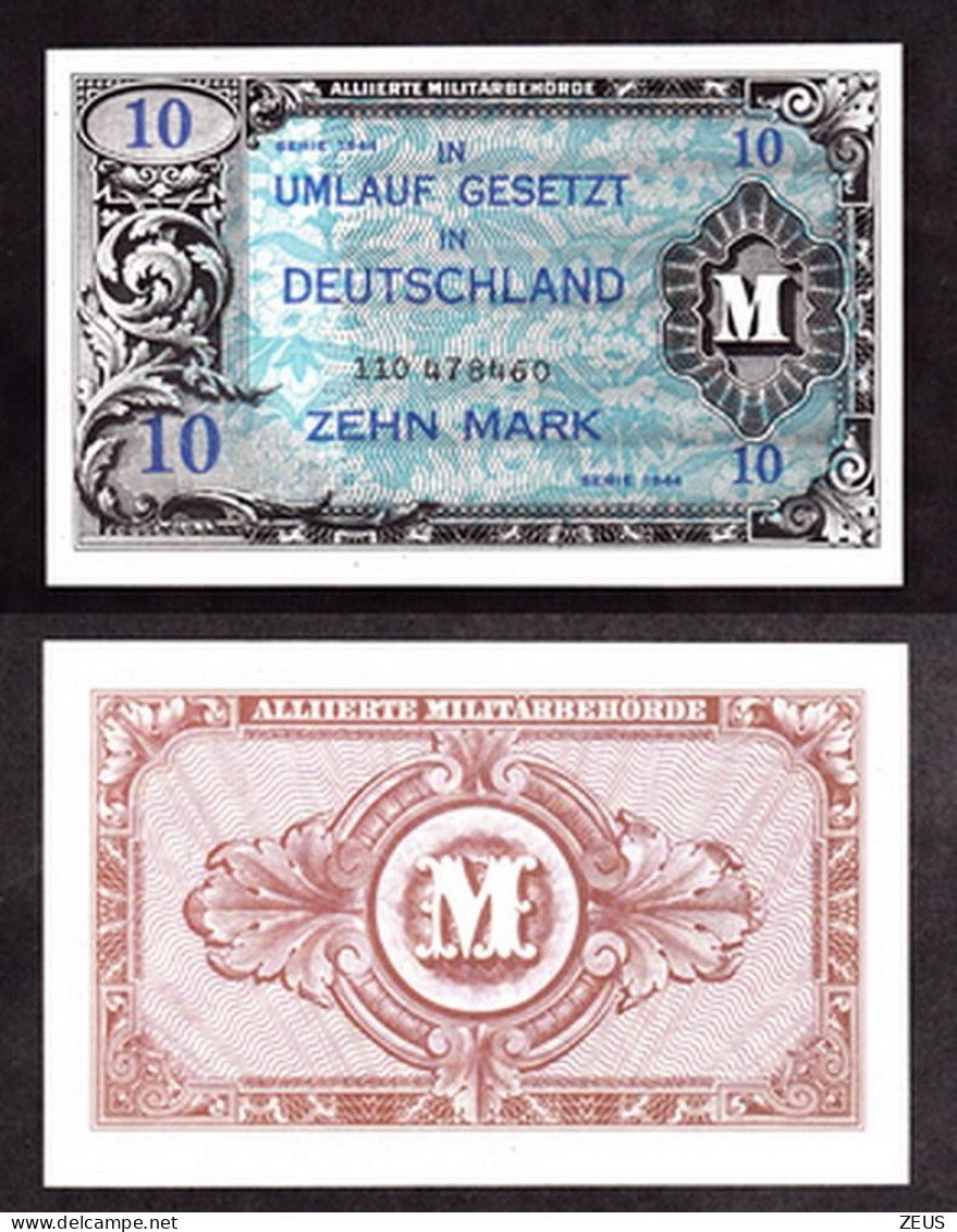 GERMANIA 10 MARCHI  1944  PIK 194B FDS - 10 Mark