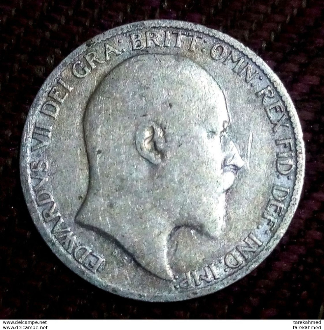 Great Britain, 6 Pence, 1903. Edward VII, Silver , KM# 799, Perfect, Gomaa - H. 6 Pence