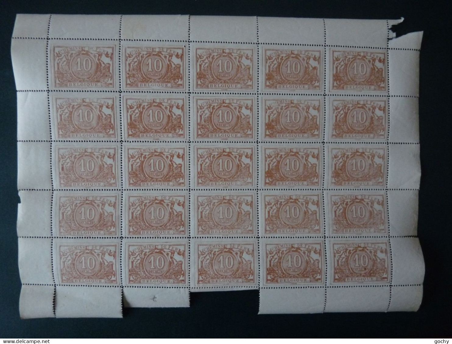 BELGIUM : Lot CF N° 7  **      REPRO?? 1882 / 1894 - Andere & Zonder Classificatie