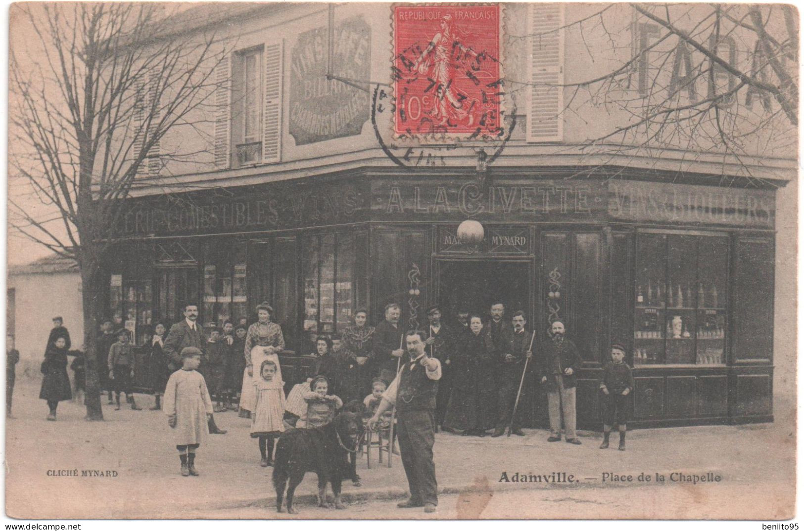 CPA De ADAMVILLE - Place De La Chapelle. - Other & Unclassified