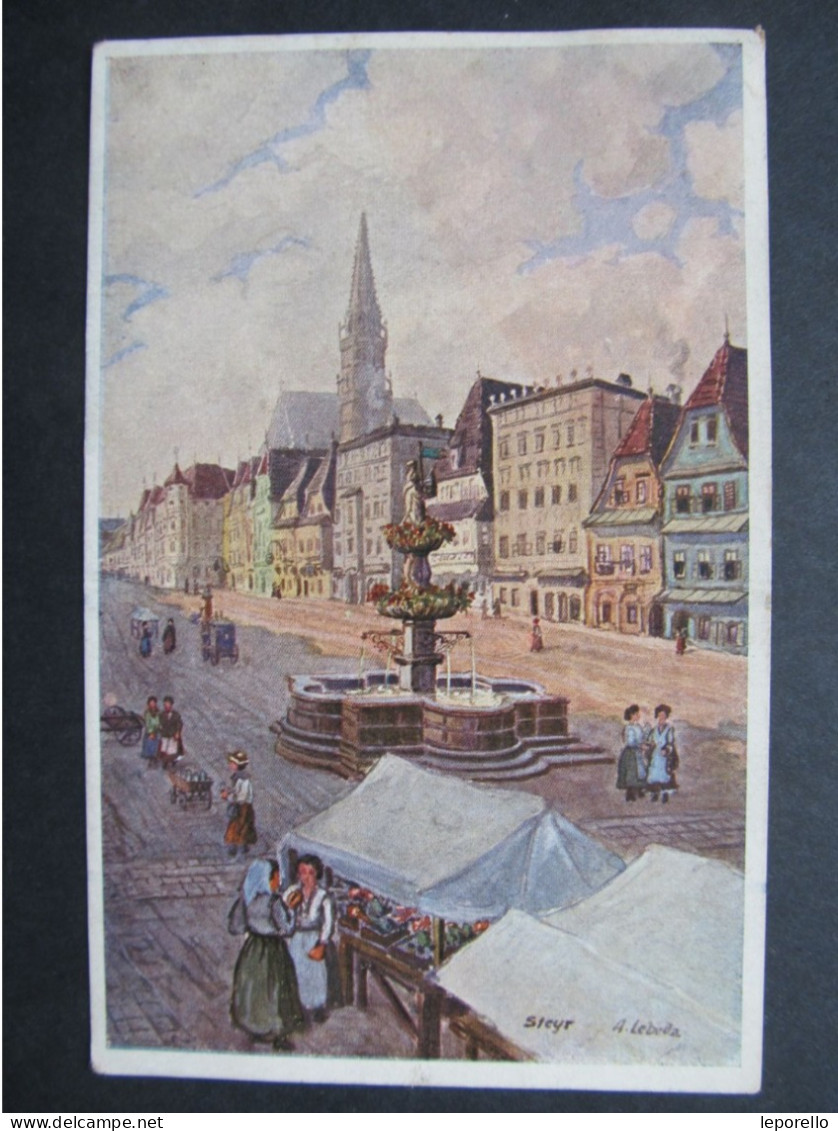 AK STEYR Künstlerkarte Ca. 1915  /// D*58036 - Steyr