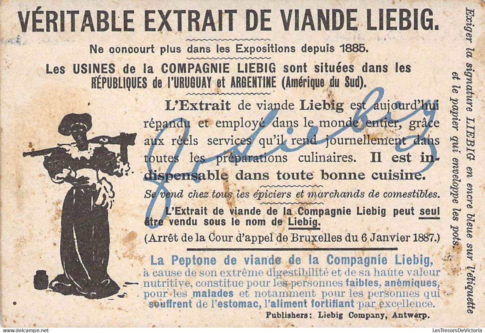 Chromos - Liébig - Lot De 3 Chromos Grands Conquérants(2) Et Cyrano De Bergerac(1) - Liebig