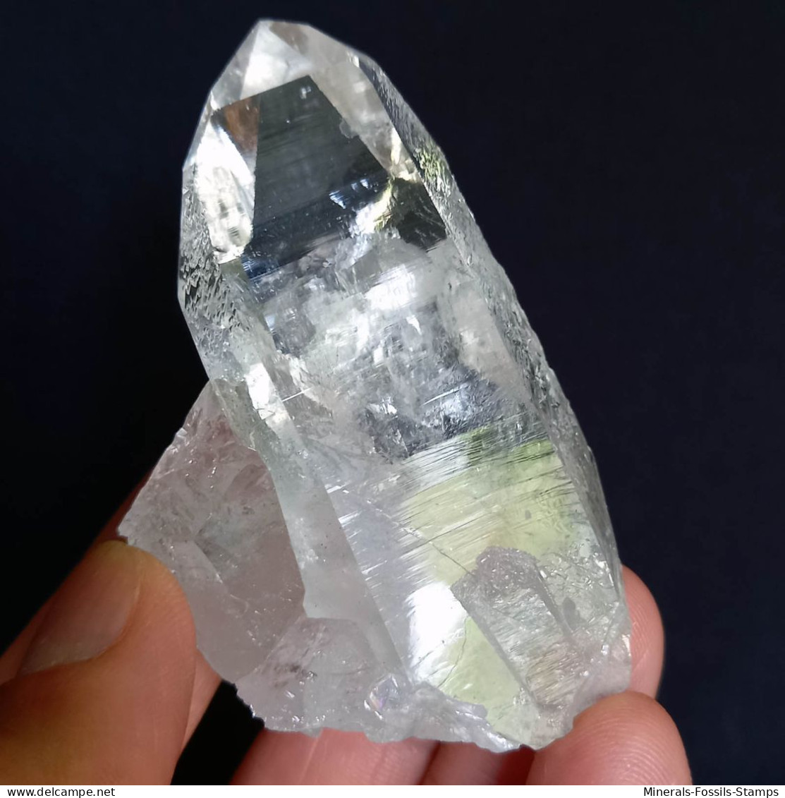 #MB54 Splendido QUARZO Cristalli (Monte Bianco, Val D'Aosta, Italia) - Minerales
