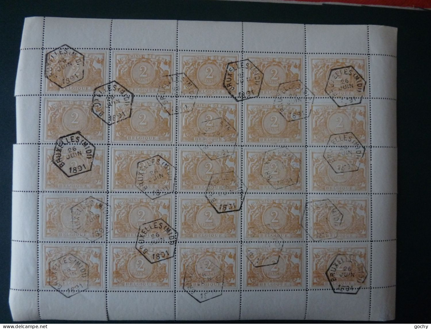 BELGIUM : Lot CF N° 14  USED      REPRO?? 1882 / 1894 - Usati