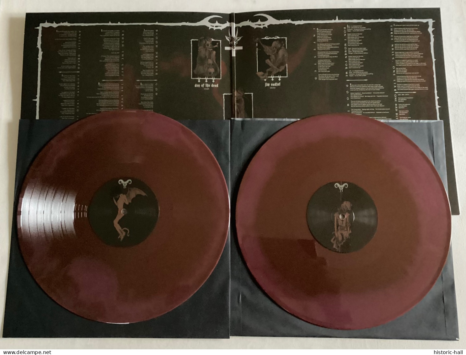 NUNSLAUGHTER - Angelic Dread - 2 LP - 2014 - Oxblood & Brown Swirl - Hard Rock En Metal