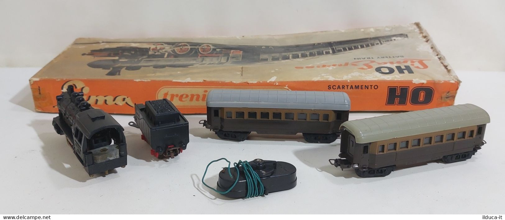 59208 Fermodellismo H0 Lima Express - Treno Elettrico A Batteria - Locomotieven