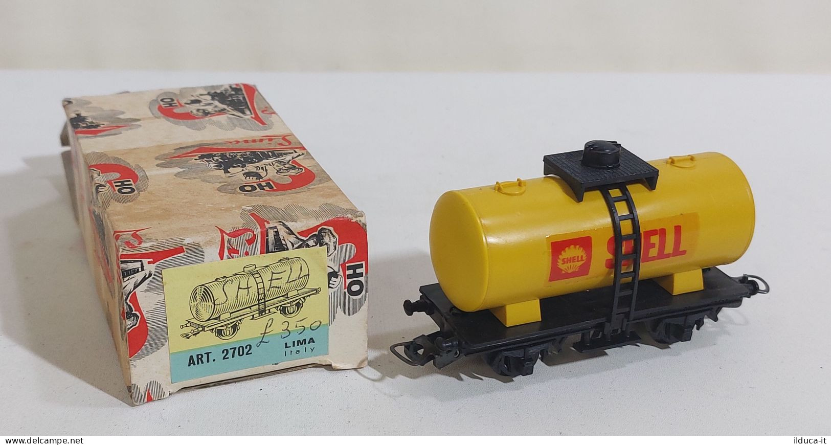 59210 Fermodellismo H0 Lima N. 2702 - Cisterna Carburante Shell - Goederenwagons