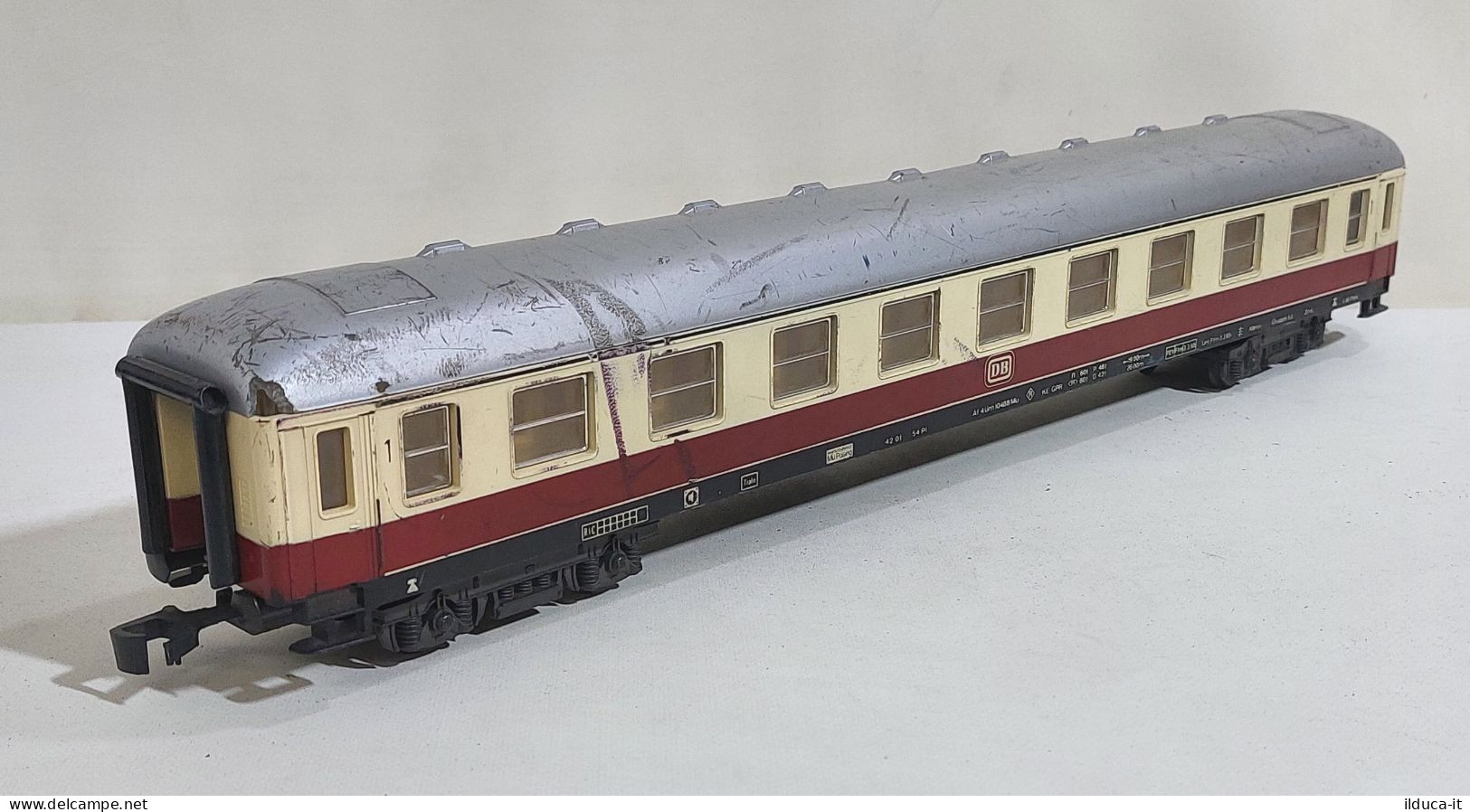 59221 Fermodellismo Scala 0 Lima - Vagone Passeggeri DB 1° Classe Af 4um 10488 M - Passagierwagen