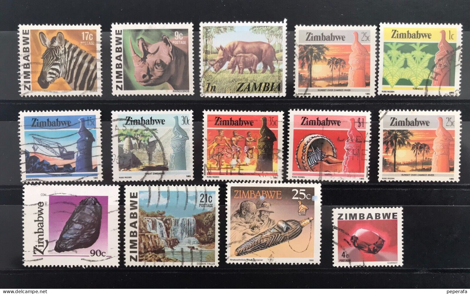 ZIMBABWE, COLLECTION LOT 1 - Zimbabwe (1980-...)