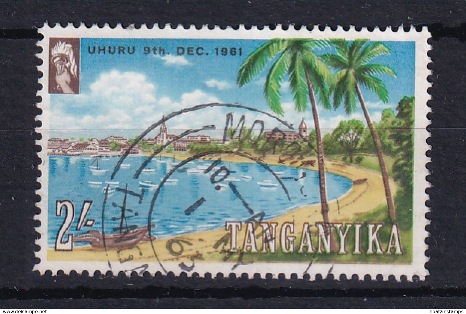 Tanganyika: 1961/64   Independence    SG116     2/-    Used  - Tanganyika (...-1932)