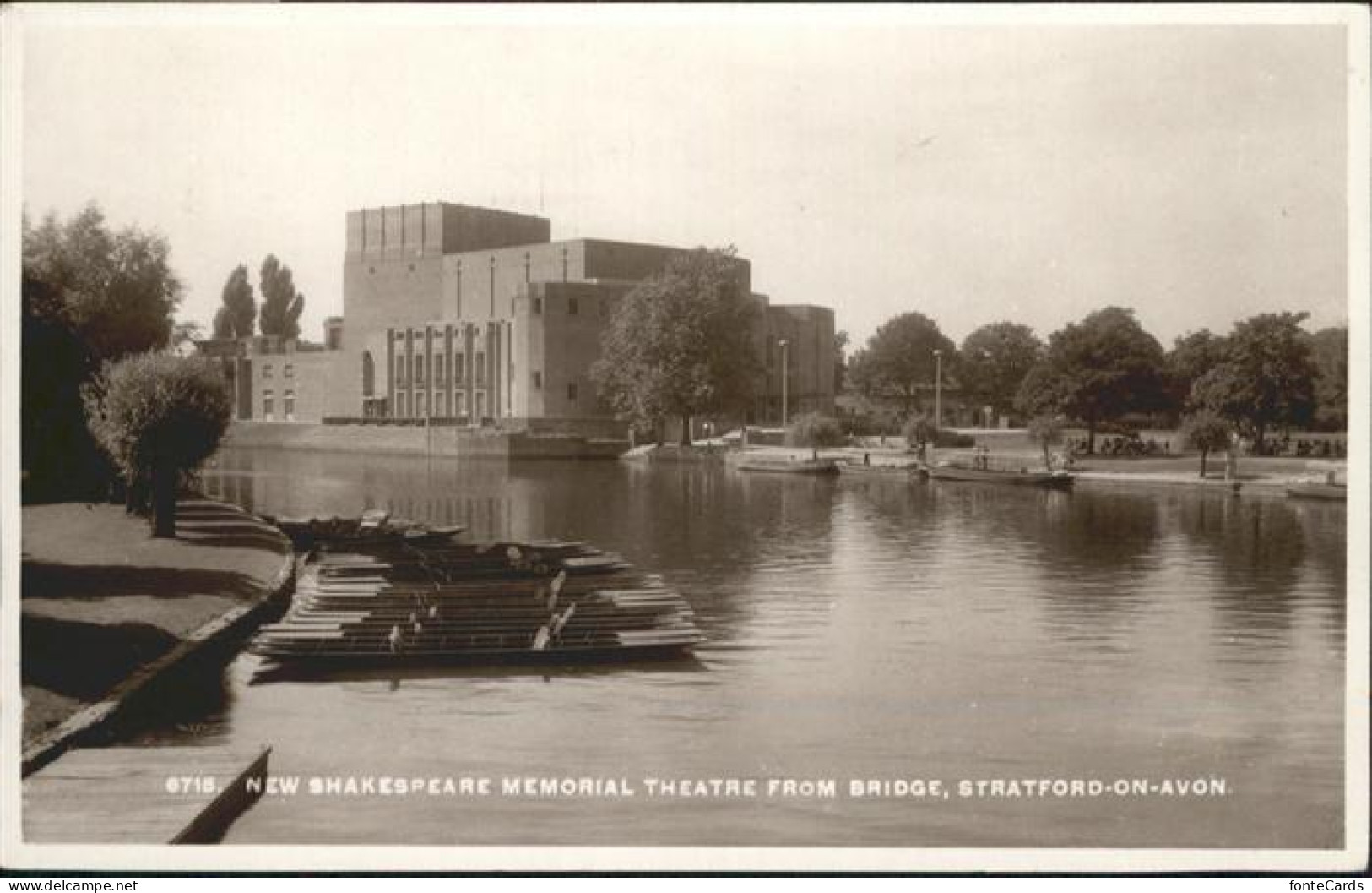 10990037 Stratford-on-Avon Shakespeare Memorial Theatre Stratford-on-Avon - Andere & Zonder Classificatie