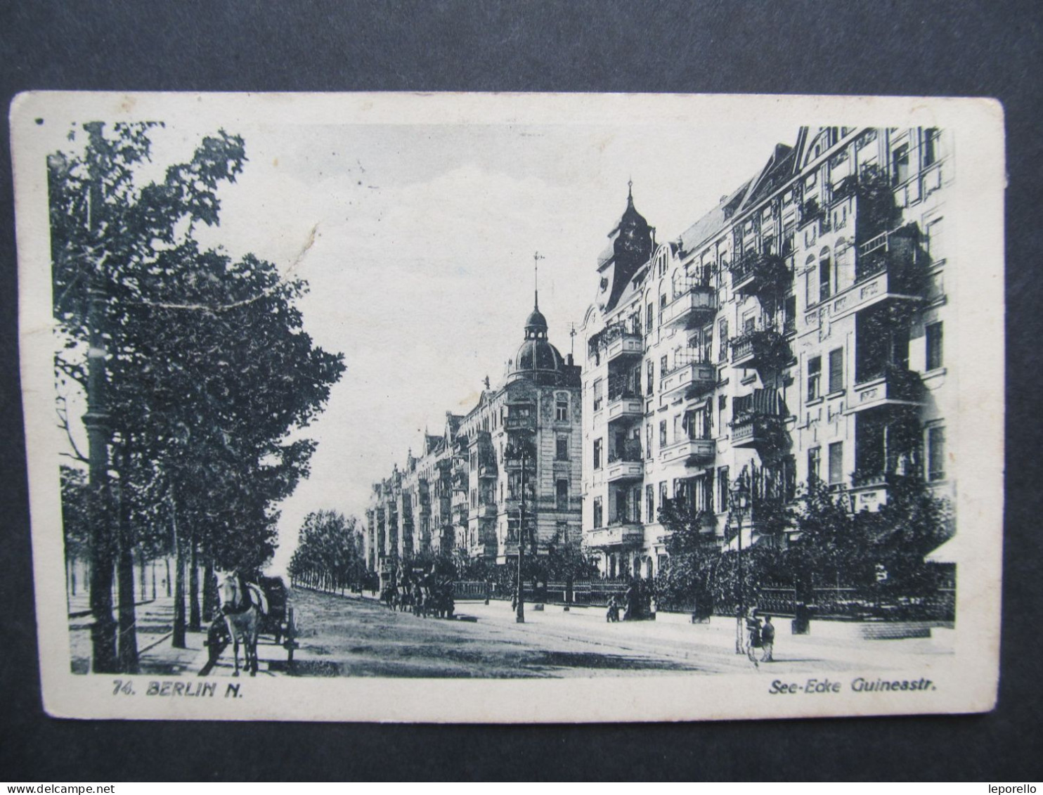 AK BERLIN Guinea See Strasse Ca. 1940 /// D*58056 - Spandau