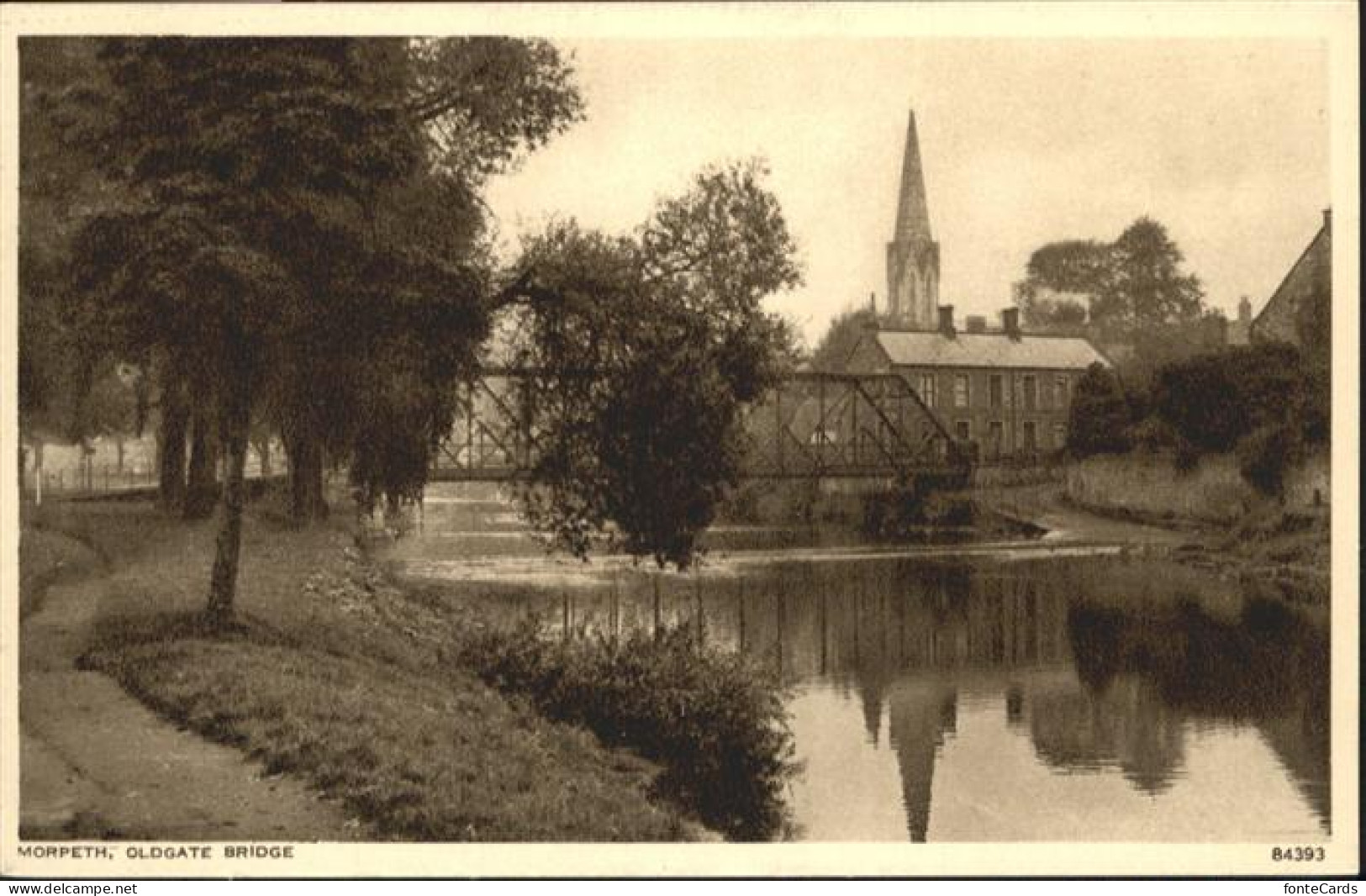 10985919 Morpeth Castle Morpeth Oldgate Bridge  - Andere & Zonder Classificatie