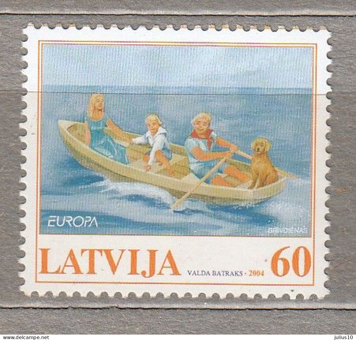 LATVIA 2004 Europa CEPT MNH(**) Mi 613 #Lv90 - 2004