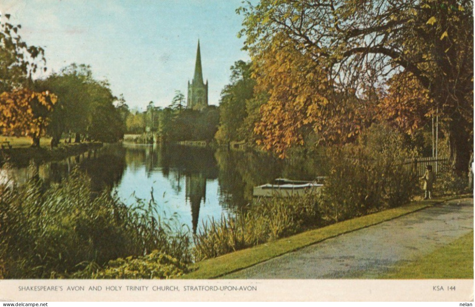 SHAKESPEARE S AVON AND HOLY TRINITY CHURCH - STRATFORT UPON AVON - Stratford Upon Avon