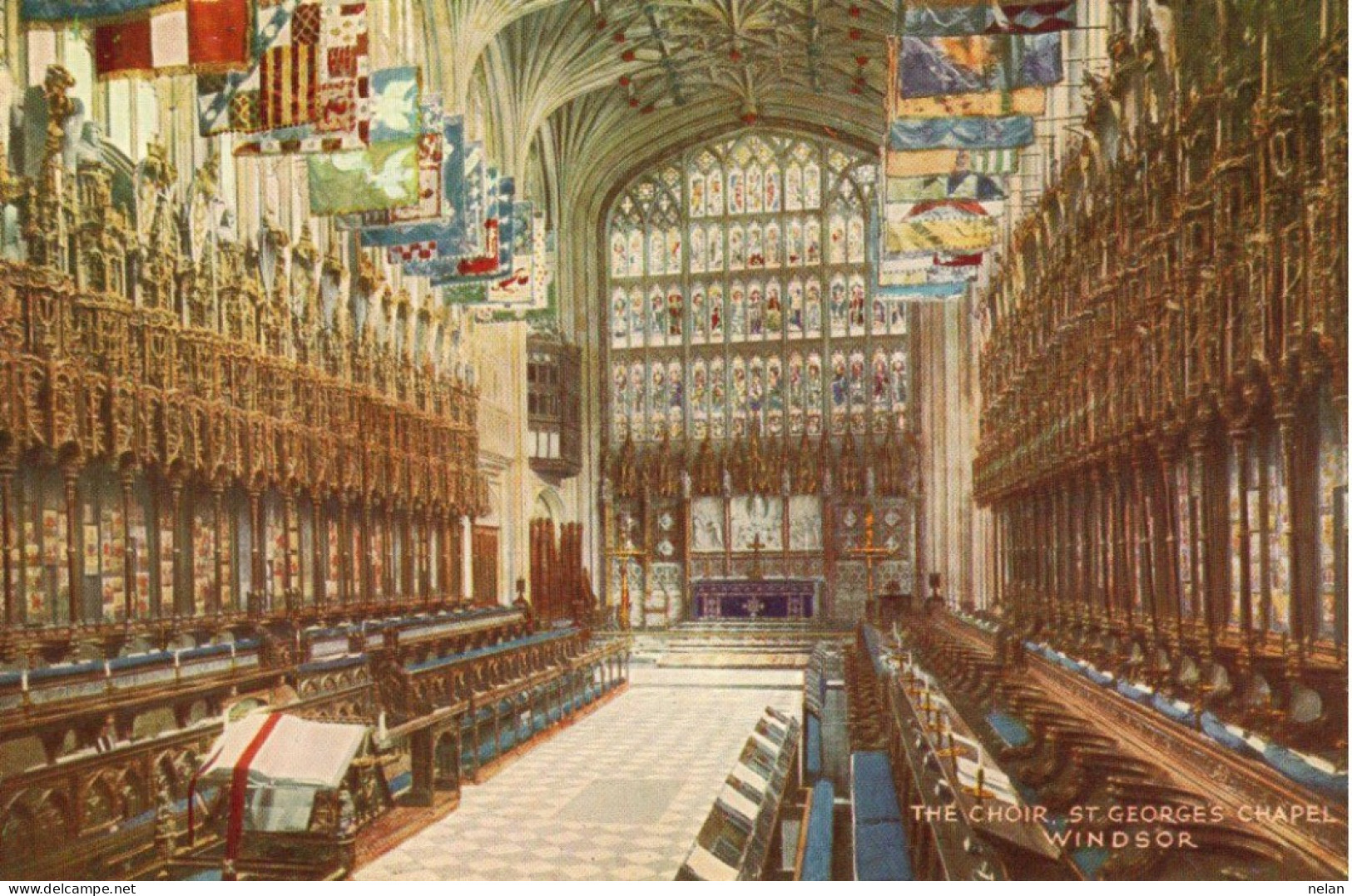 THE CHOIR ST. GEORGES CHAPEL - WINDSOR - Windsor