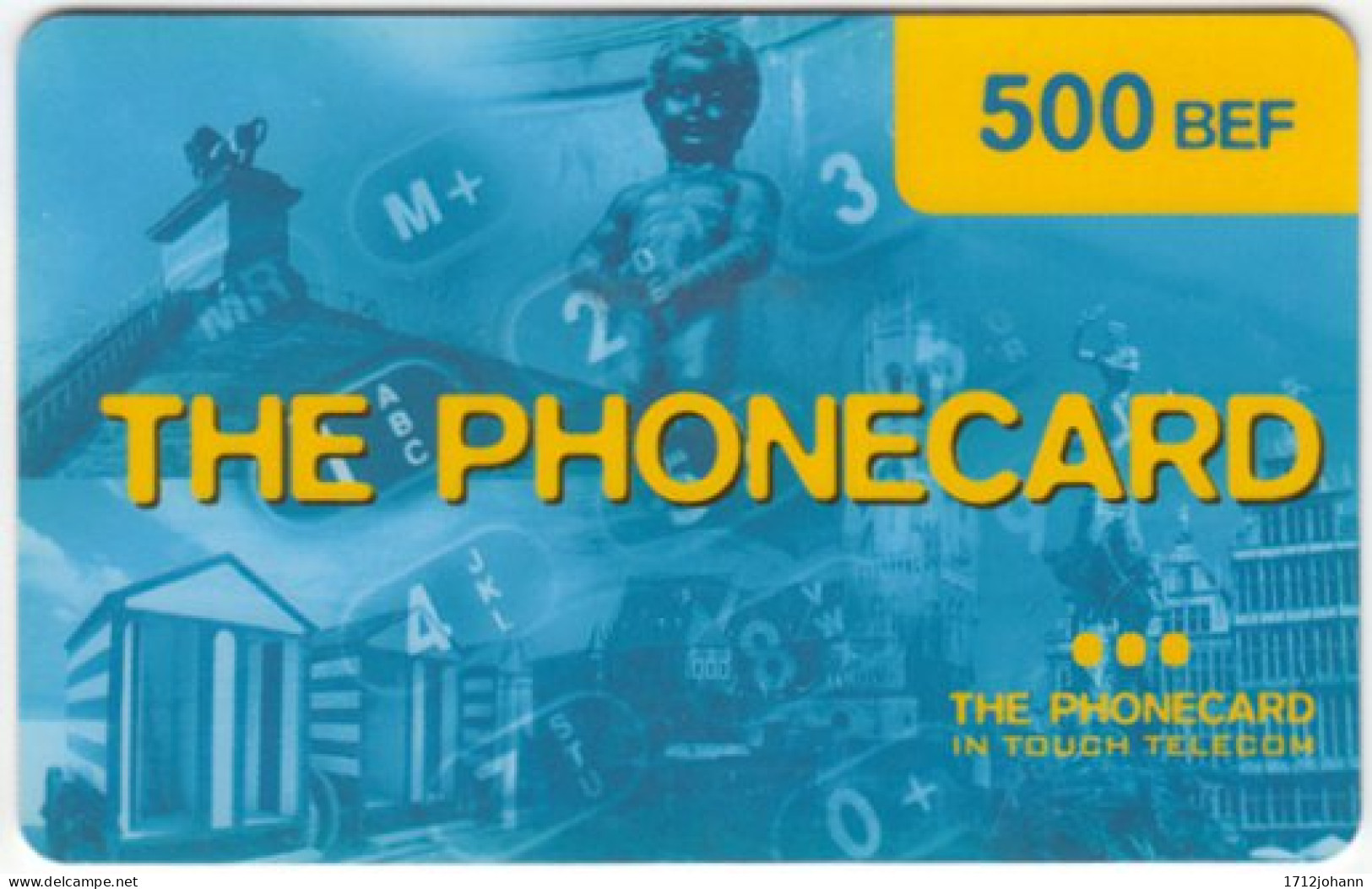 BELGIUM B-330 Prepaid Phonecard - Used - [2] Prepaid- Und Aufladkarten
