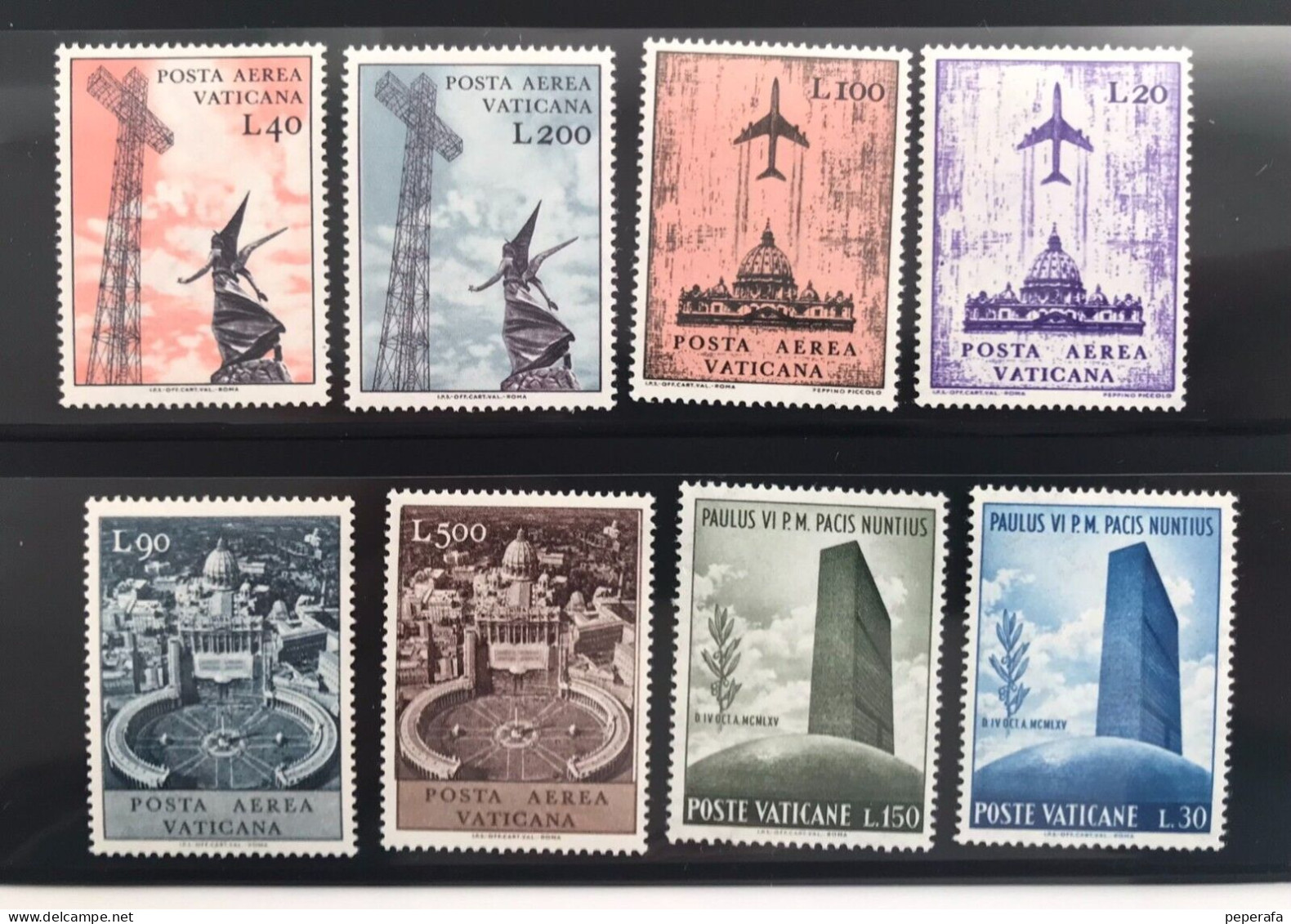 POSTE VATICAN, COLLECTION, LOT 6 - Collections