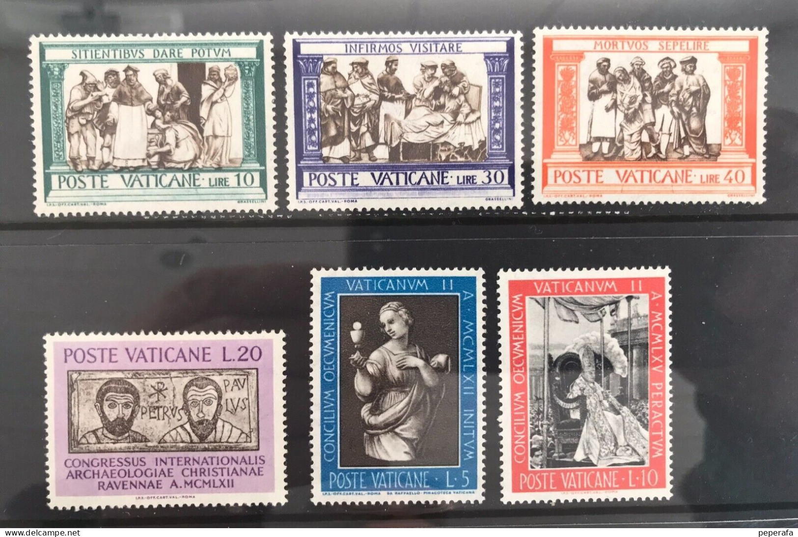 POSTE VATICAN, COLLECTION, LOT 8 - Collections