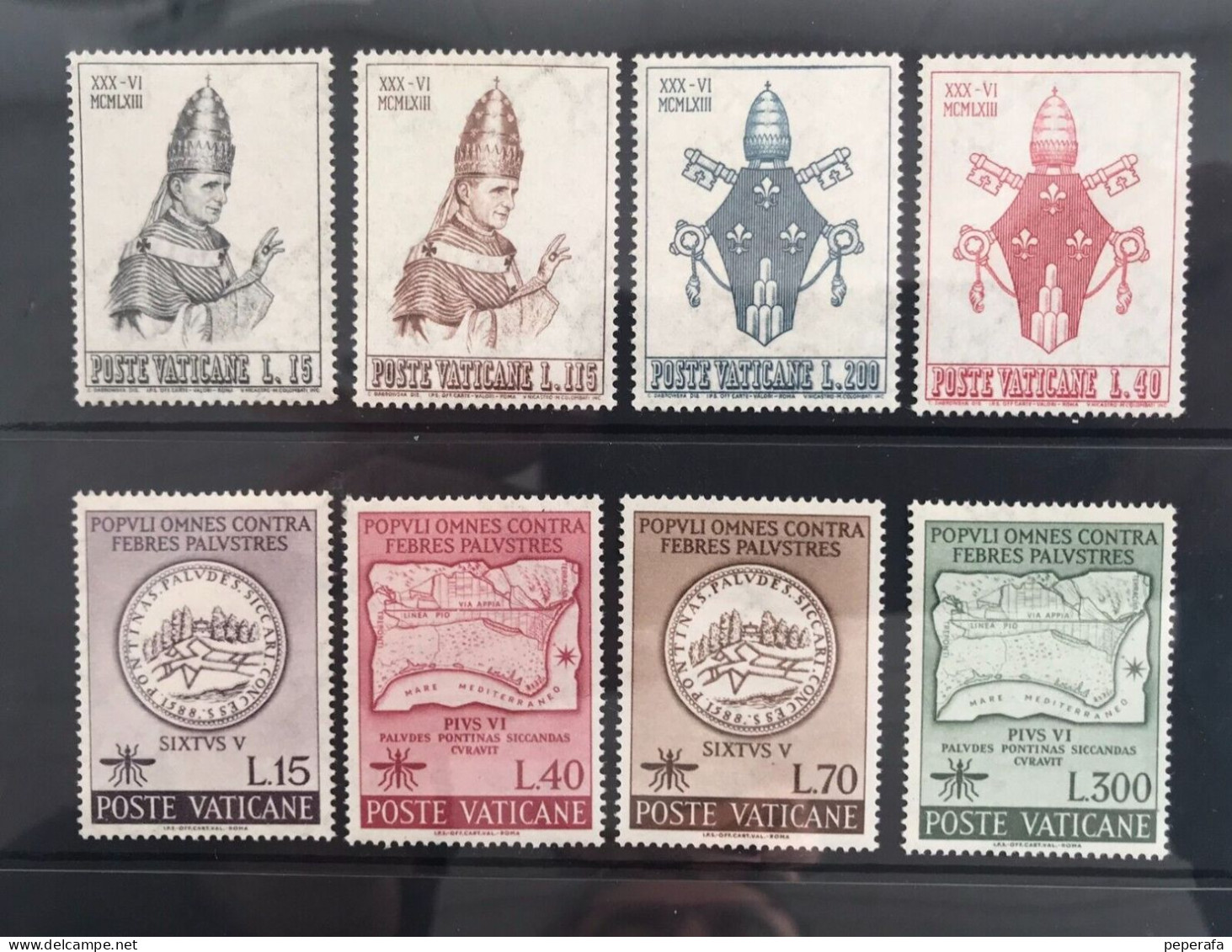 POSTE VATICAN, COLLECTION, LOT 10 - Collections