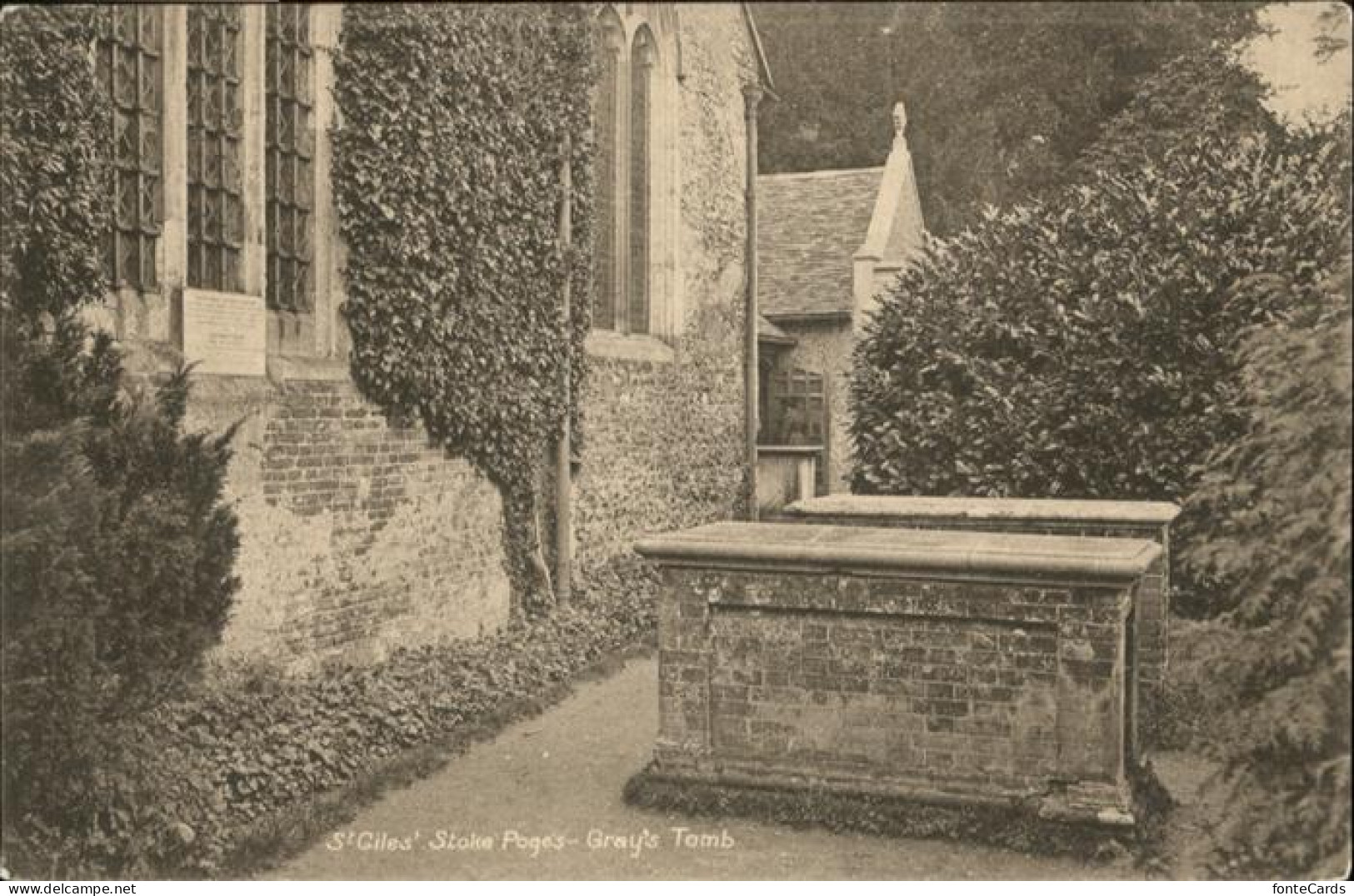 10927923 Stoke Poges Stoke Poges St Giles Grays Tomb * South Bucks - Buckinghamshire