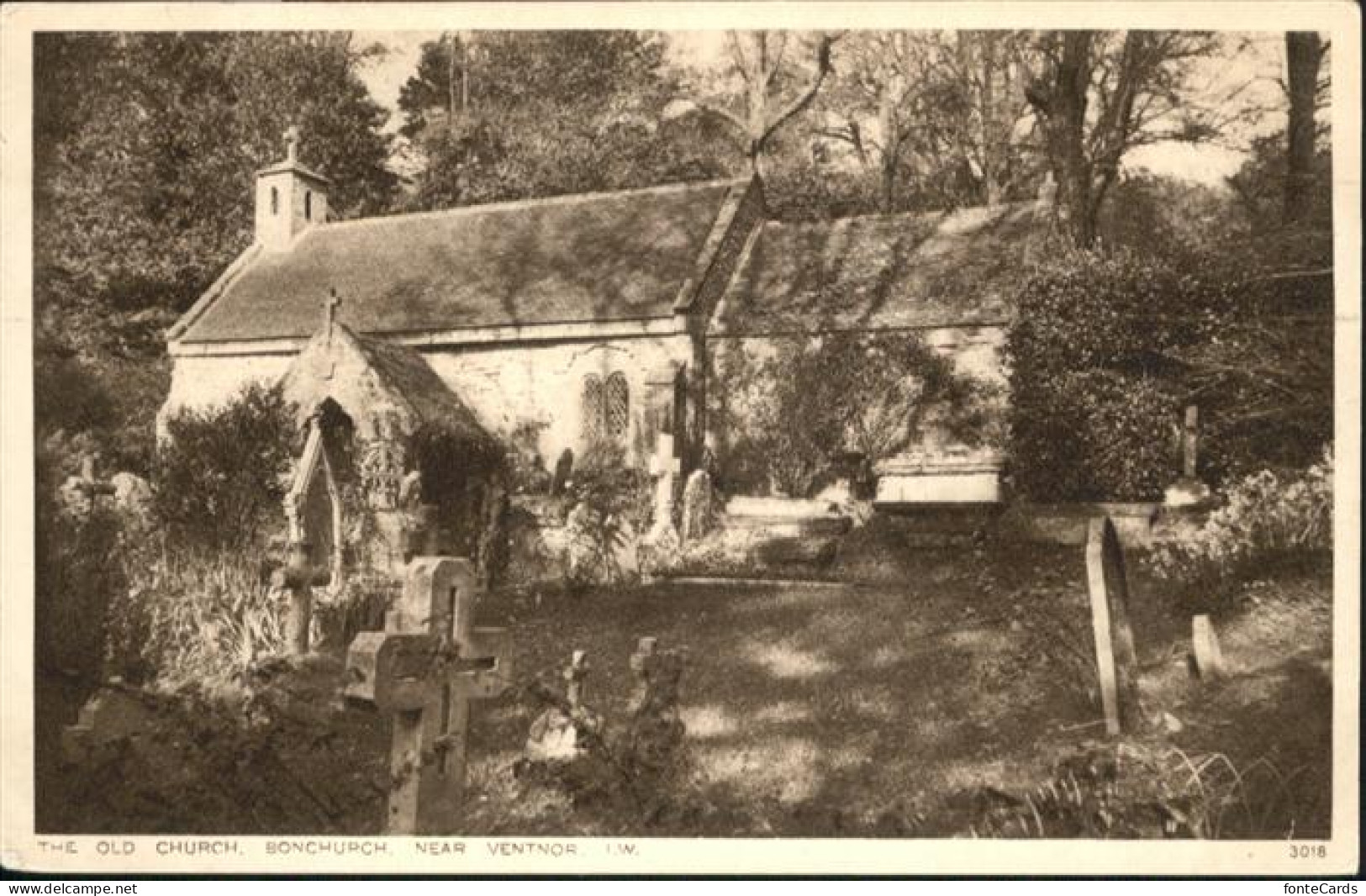 10927865 Ventnor Isle Of Wight Ventnor Old Church * Shanklin - Autres & Non Classés