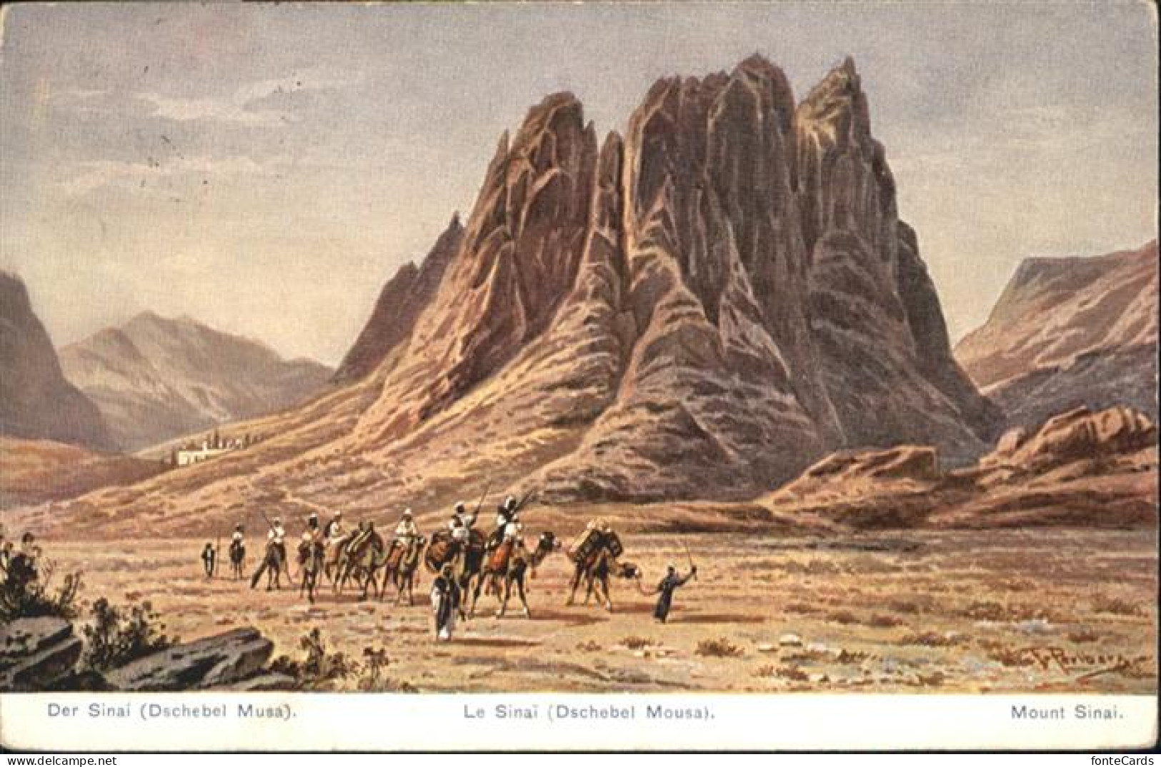 10914835 Sinai Sinai Dschebel Musa Mousa Mount Jugendherberge F. Perlberg X - Otros & Sin Clasificación