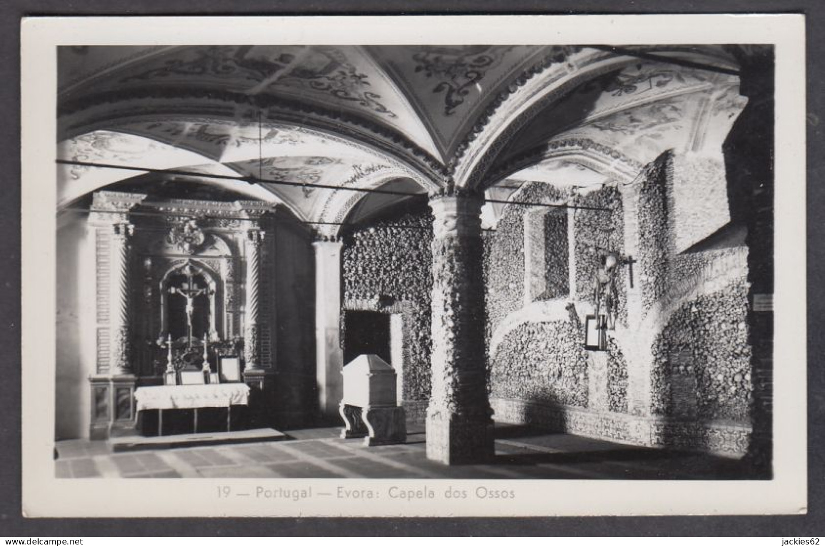 128538/ EVORA, Igreja De S. Francisco, Capela Dos Ossos - Evora