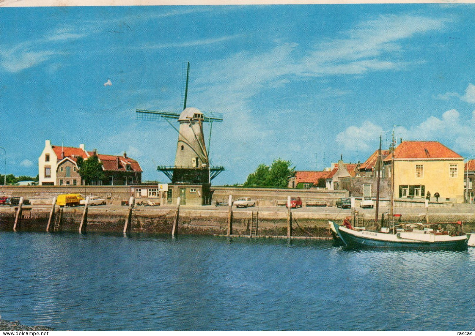 CPM - E - PAYS BAS - NEDERLAND - ZIERIKZEE - HAVEN - MOULIN - Zierikzee